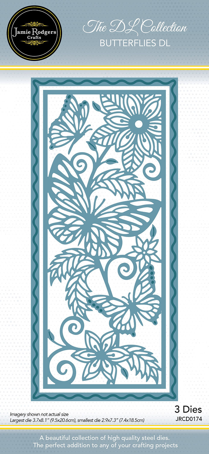 Jamie Rodgers Crafts DL Collection - Butterflies DL
