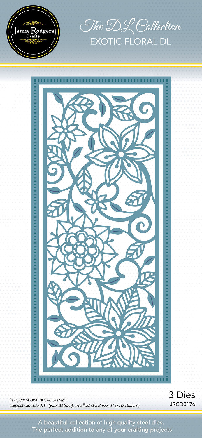 Jamie Rodgers Crafts DL Collection - Exotic Floral DL