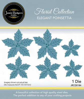 Jamie Rodgers Crafts Florist Collection - Elegant Poinsettia