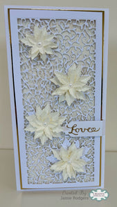 Jamie Rodgers Crafts Florist Collection - Elegant Poinsettia