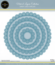 Jamie Rodgers Crafts Mats & Layers Collection - Daisy Lace Circles