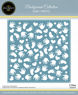 Jamie Rodgers Crafts Background Collection - Baby Prints