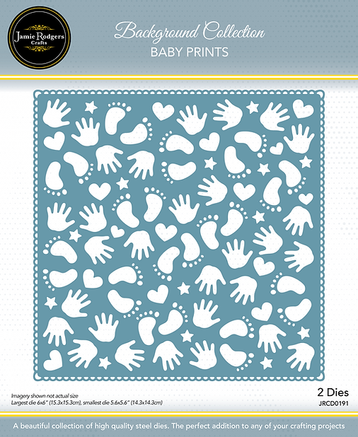 Jamie Rodgers Crafts Background Collection - Baby Prints