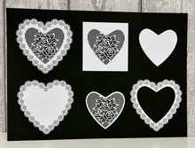 Jamie Rodgers Crafts Shabby Chic Collection - Rose Heart