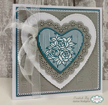 Jamie Rodgers Crafts Shabby Chic Collection - Rose Heart