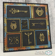 Jamie Rodgers Crafts Shabby Chic Collection - Celebration Keys