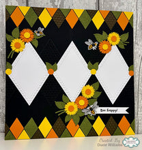 Jamie Rodgers Crafts Mats & Layers Collection - Plain Diamonds Die Set