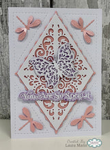 Jamie Rodgers Crafts Mats & Layers Collection - Fluted & Large Stitched Diamonds Die Set