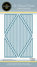 Jamie Rodgers Crafts Diamond Collection - Striped Diamonds Die Set