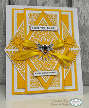 Jamie Rodgers Crafts Mats & Layers Collection - Deckle Edge & Stitched Diamonds Die Set