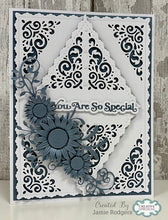 Jamie Rodgers Crafts Mats & Layers Collection - Fluted & Large Stitched Diamonds Die Set