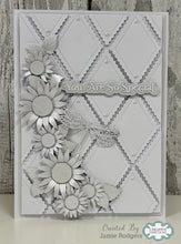 Jamie Rodgers Crafts Mats & Layers Collection - Scallop Edge & Pierced Diamonds Die Set