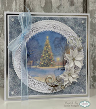 Jamie Rodgers Crafts Mats & Layers Collection - Holly Snowflake Circles