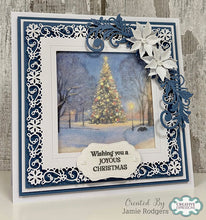 Jamie Rodgers Crafts Mats & Layers Collection - Holly Snowflake Squares