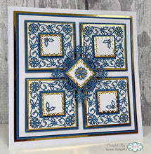 Jamie Rodgers Crafts Mats & Layers Collection - Holly Snowflake Squares