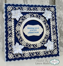 Jamie Rodgers Crafts Mats & Layers Collection - Holly Snowflake Squares
