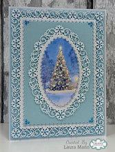 Jamie Rodgers Crafts Mats & Layers Collection - Holly Snowflake Rectangles