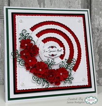 Jamie Rodgers Crafts Mats & Layers Collection - Deckle Edge & Stitched Half Circles