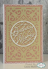 Jamie Rodgers Crafts Sentiment Collection - Birthday Wishes Circle