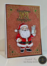 Jamie Rodgers Crafts Cuddly Clan Collection - Father Christmas Stamp & Die Set