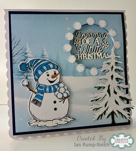 Jamie Rodgers Crafts Festive Collection - Snowy Scenes Paper Pad
