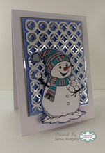 Jamie Rodgers Crafts Cuddly Clan Collection - Rodney's Snowball Fight Stamp & Die Set
