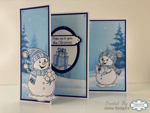 Jamie Rodgers Crafts Festive Collection - Snowy Scenes Paper Pad