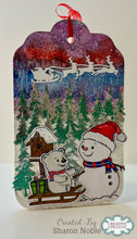 Jamie Rodgers Crafts Cuddly Clan Collection - Riley's North Pole Adventure Stamp & Die Set