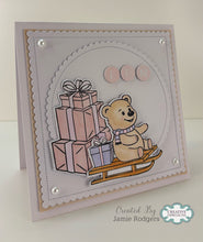 Jamie Rodgers Crafts Cuddly Clan Collection - Riley's North Pole Adventure Stamp & Die Set