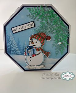 Jamie Rodgers Crafts Festive Collection - Snowy Scenes Paper Pad