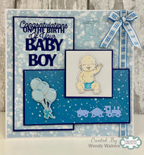 Jamie Rodgers Crafts Baby Collection - Special Delivery Stamp & Die Set