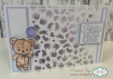 Jamie Rodgers Crafts Baby Collection - Pebble The Bear Stamp & Die Set