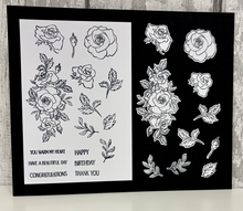 Jamie Rodgers Crafts Shabby Chic Collection - Rambling Rose Stamp & Die Set