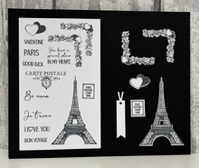 Jamie Rodgers Crafts Shabby Chic Collection - Parisian Romance Stamp & Die Set