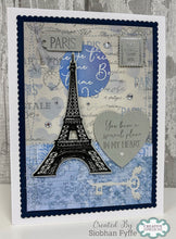 Jamie Rodgers Crafts Shabby Chic Collection - Parisian Romance Stamp & Die Set