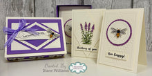 Jamie Rodgers Crafts Creatures of the World Collection - Bee Meadow Stamp & Die Set