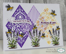 Jamie Rodgers Crafts Creatures of the World Collection - Bee Meadow Stamp & Die Set