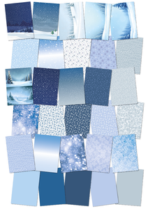 Jamie Rodgers Crafts Festive Collection - Snowy Scenes Paper Pad
