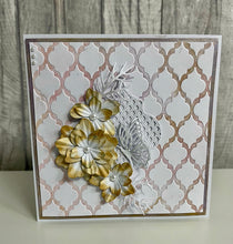 Jamie Rodgers Crafts Tile Collection - Ornate Medium Tiles 8 x 8 Stencil