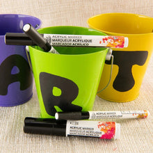 Royal & Langnickel 4PC Black Acrylic Paint Markers