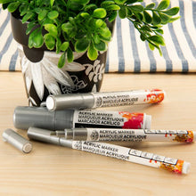 Royal & Langnickel 4PC Silver Acrylic Paint Markers