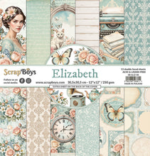 Scrap Boys 12 x 12 Paper Pad - Elizabeth