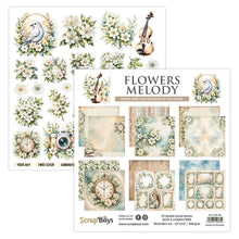 Scrap Boys 12 x 12 Paper Pad - Flowers Melody