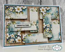 Scrap Boys 8 x 8 Paper Pad - Flowers Melody