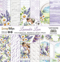 Scrap Boys 12 x 12 Paper Pad - Lavender Love