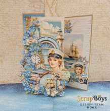 Scrap Boys 12 x 12 Paper Pad - Old Marina