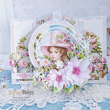 Scrap Boys 12 x 12 Paper Pad - Sweet Peonies