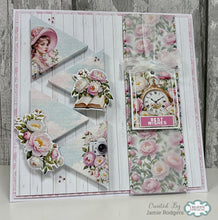 Scrap Boys 8 x 8 Paper Pad - Sweet Peonies