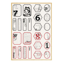 Spellbinders Keepsake Studio - Book 10 Borders & Labels Stickers by Esther Glas