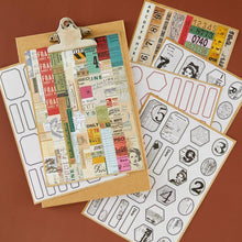 Spellbinders Keepsake Studio - Book 10 Borders & Labels Stickers by Esther Glas
